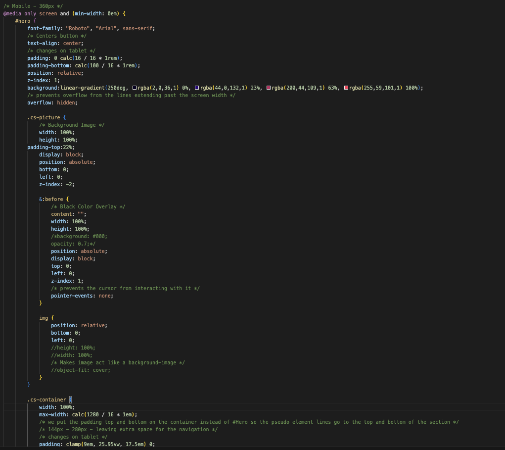 Custom websites.